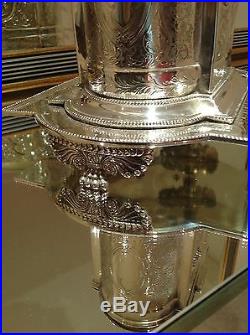 Exquisite Vintage Mappin & Webb Silver Plate Biscuit Barrel