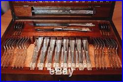 Fabulous Vintage Sheffield Silver Plate Canteen Of Cutlery. 8 Settings