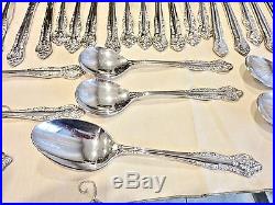 Fabulous Vintage Silverplated Cutlery Set For 8 Persons