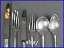 Fabulous vintage silver plated Rogers Countess 36 pc CUTLERY SET for 6
