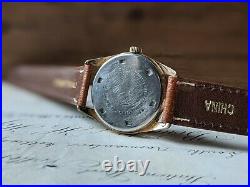 Gents Boys Vintage Favre Leuba Sea King Geneve Gold Plated Watch Working