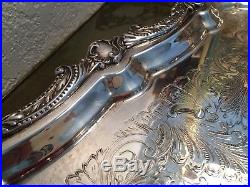 Georgeous Vintage 5 pc Set Birmingham Silver Company Silver On Copper Tea/Coffee