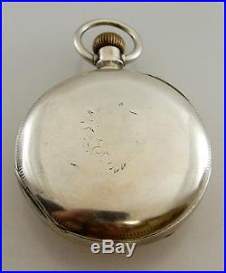 Hamilton 926 Coin Silver Full Plate Antique/VTG Pocket Watch Ca. 1901