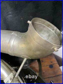 Holton 1960s Sousaphone tuba lower part vintage silver plated