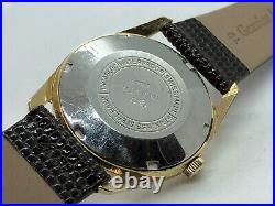 Invicta Manual Wind Vintage Gold Plated Mens Watch Serviced 1960s 17j