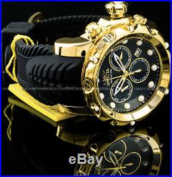 Invicta Venom Gen II Sea Dragon Swiss Mvt Chronograph MOP Dial Gold Plated Watch