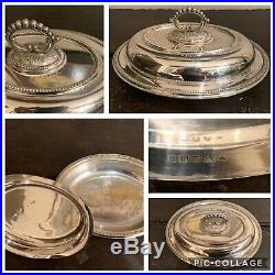 Job Lot 9 Antique & Vintage Silver Plated Quality Tureen Serving Dish Heavy 11kg