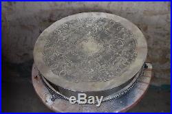 Large Antique 40cm silver plate Cake Stand Decorative Vintage wedding