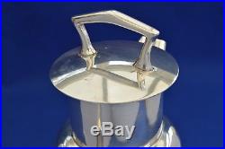 Large Antique Asprey Milk Churn Silver Plate Cocktail Shaker Vintage Art Deco