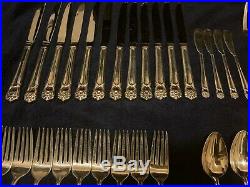 Lot Vtg 1847 Rogers Bros Eternally Yours Flatware Silverplate Set RARE PIECES