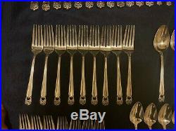 Lot Vtg 1847 Rogers Bros Eternally Yours Flatware Silverplate Set RARE PIECES