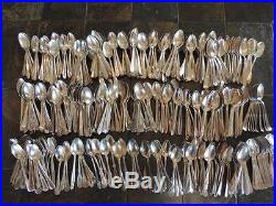 Lot of 470 Craft Silverplate Flatware Teaspoons Vintage Antique Oneida Rogers IS