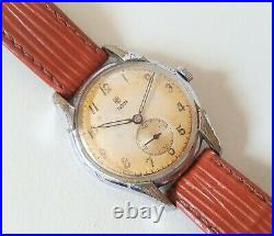 Men's Vintage Manual Winding Rolex Tudor Wrist Watch NON Runner Balance OK