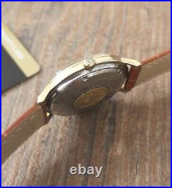 Men's Vintage Wrist Watch Omega Constellation Jumbo Gold Plated Automatic 1967