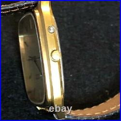 Men's vintage Omega De Ville automatic cal. 1332 gold plated wrist watch