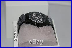 Michael Kors Women's Slim Runway Black Ion-Plated Stainless Steel Watch MK3589