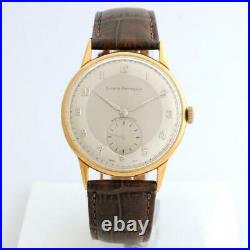Nice Authentic Girard Perregaux Gold Plated Manual Wind Vintage Gents Watch