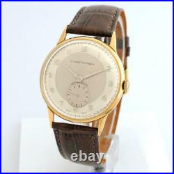 Nice Authentic Girard Perregaux Gold Plated Manual Wind Vintage Gents Watch