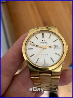 OMEGA Geneve Automatic 36mm Gold Plate Cal. 1012 Vintage Watch