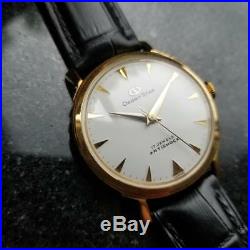 ORIENT STAR Men's Gold-Plated & SS Dress Watch, c. 1960s Vintage Japan MO21