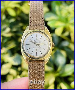 Omega Constellation Vintage Ladies Automatic Gold Plated & Steel Dress Watch