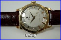 Omega Gx 6250 Seamaster Vintage Automatic Original Dial 14k Gold Plated C. 1958