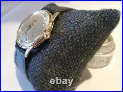 Omega Vintage Bumper Movement Automatic 10k Yg Plated Mens Watch