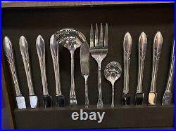 Oneida Community Plate Vintage Silver Plate 1933 Lady Hamilton Service for 8