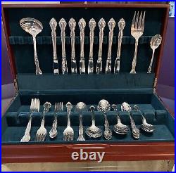 Oneida Vintage Silver Plate Affection 45-pc Flatware for 8