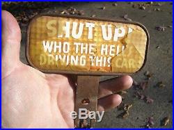Original 1920 s- 1930s Vintage License plate Topper auto car old Ford gm chevy
