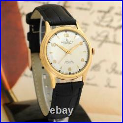 Original Vintage Breitling Cadette Gold Plated Manual Wind Midsize Unisex Watch