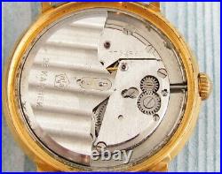 Poljet KOSMOS 1MChZ Automatic 2416 Gold Plated 29 jevels USSR Vintage Wristwatch