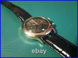 Poljot Chronograph 3133 Russian Soviet Vintage Watch Gold Plated