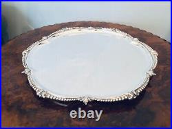 Quality Silver Plate EPNS Drinks Tray or Salver Made in England