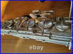 Rampone & Cazzani Vintage Alto Saxophone Silver Plate (Used)