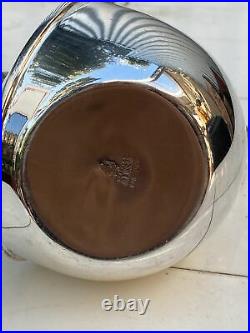 Rare Oscar Tusquets Vintage Officina Alessi Italian silver plate jug. 125mm high