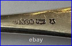 Rare Vintage Antique James Dixon Silver Plate 5 Pair + 1 Fish Knife & Fork Set