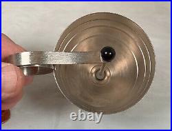 Rare Vintage MCM Napier Silver Plate Funnel Jigger Dispenser In New Condition