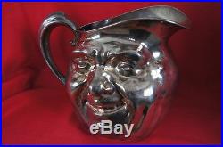 Reed and Barton SUNNY JIM Vintage Silver Plate SMILING FACE PITCHER