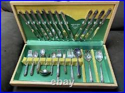 Reed and Barton Silver Blossom Silverware Set Vintage 58 Piece
