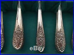 Rivera Revisited Rogers Silversmiths Vintage Antique Silver Plate Silverware Set