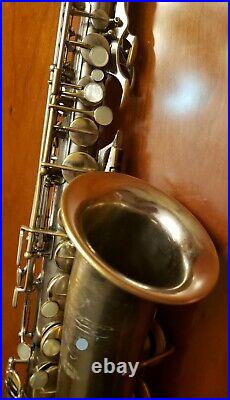 SALE Vintage Selmer Cigar Cutter Alto Saxophone (SSS Selmer Super Sax)RARE