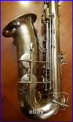 SALE Vintage Selmer Cigar Cutter Alto Saxophone (SSS Selmer Super Sax)RARE