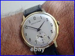 SMITHS ASTRAL Vintage Mens Wrist Watch, Gold Plated Case, EARLY 1960s 15 jewels