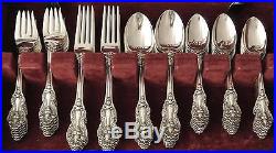 Superb Vintage Silver Plate King Francis By Reed Barton 82 Pc Flatware W Serving