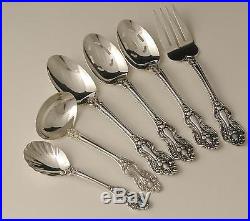 Superb Vintage Silver Plate King Francis By Reed Barton Flatware With Serving