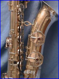 Saxophone vintage Dolnet Tenor series 2. Silver plate 1950
