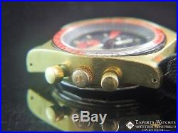 Serviced Vintage TISSOT PR 516 Chronograph Lemania 873 Gold Plated post 861 CH27