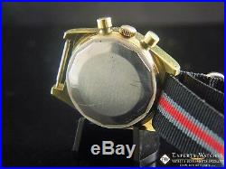 Serviced Vintage TISSOT PR 516 Chronograph Lemania 873 Gold Plated post 861 CH27