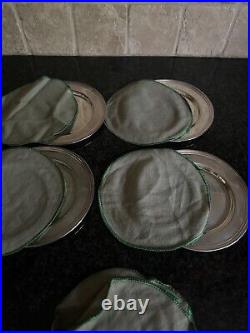 Set of 4 International Silver Company Concord 6 Bread & Butter Plate Plates Vtg